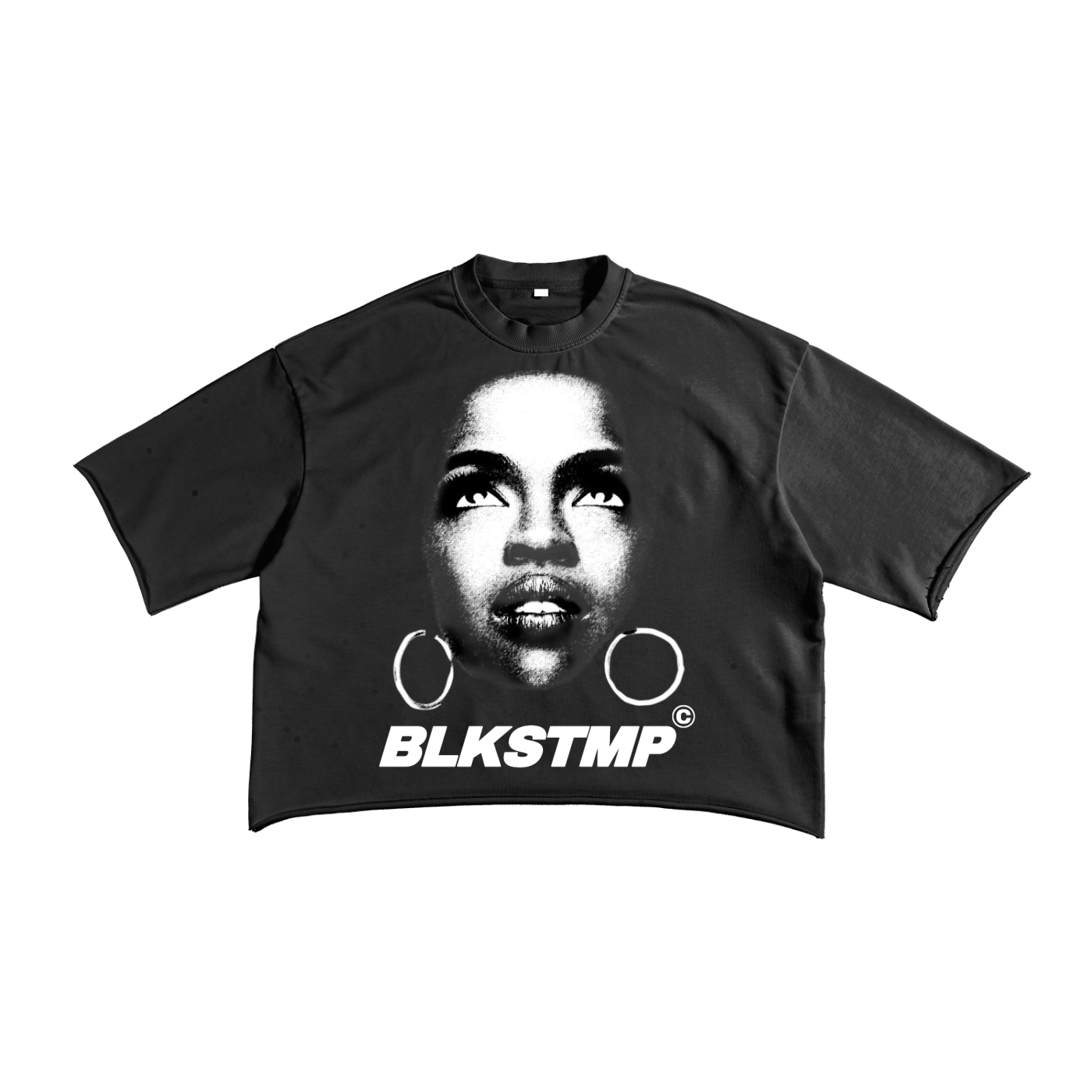 BLKSTMP “ Lauryn Hill “ Raw Edge T-shirt