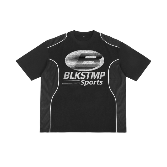 BLKSTMP Sports Piped Panel T-Shirt