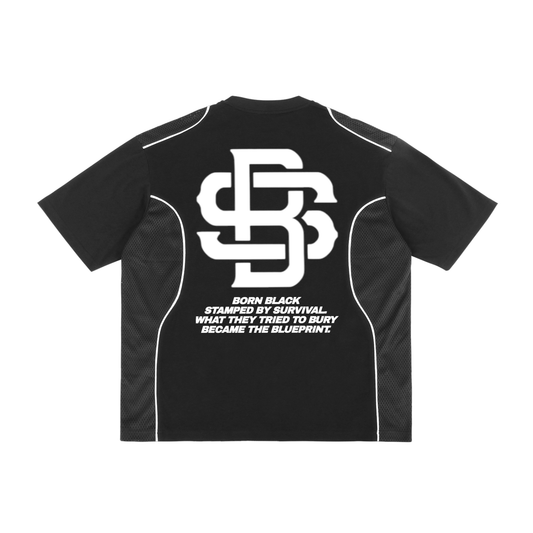 BLKSTMP Sports Piped Panel T-Shirt