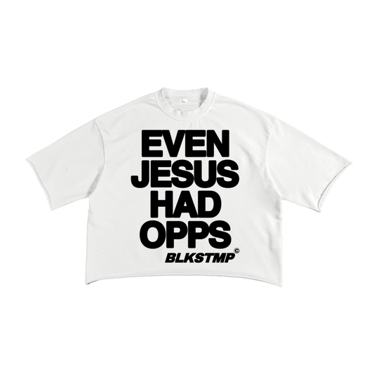 BLKSTMP “ EJHO “ Raw Edge T-shirt