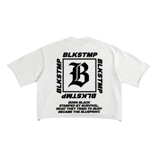 BLKSTMP “ Creator “ Raw Edge T-shirt
