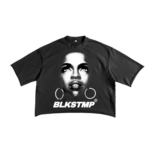BLKSTMP “ Lauryn Hill “ Raw Edge T-shirt