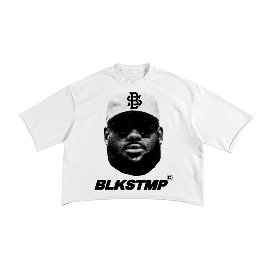 BLKSTMP “ Bron” Raw Edge T-shirt